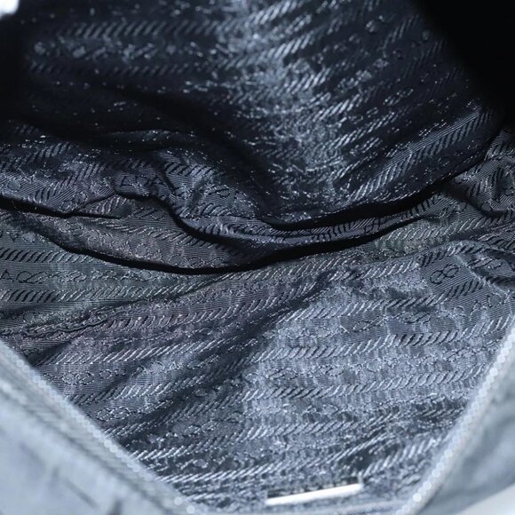 PRADA Shoulder Bag Nylon Black Auth 97722 - Picture 11 of 14